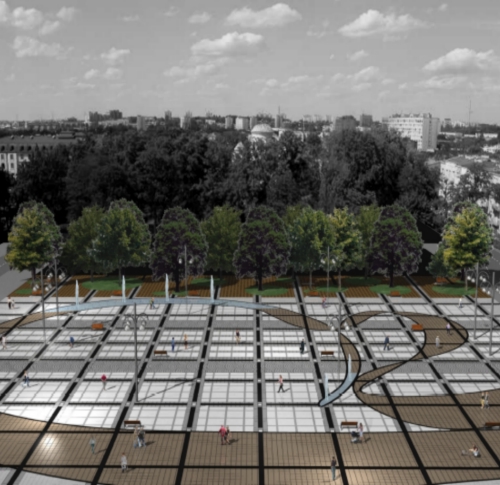 projekty - przestrzen-publiczna - Aleje NMP - CZĘSTOCHOWA